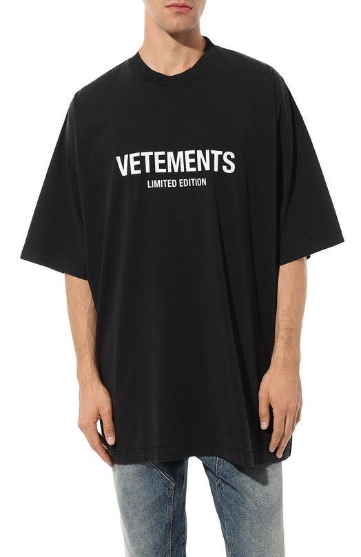 фото Хлопковая футболка vetements