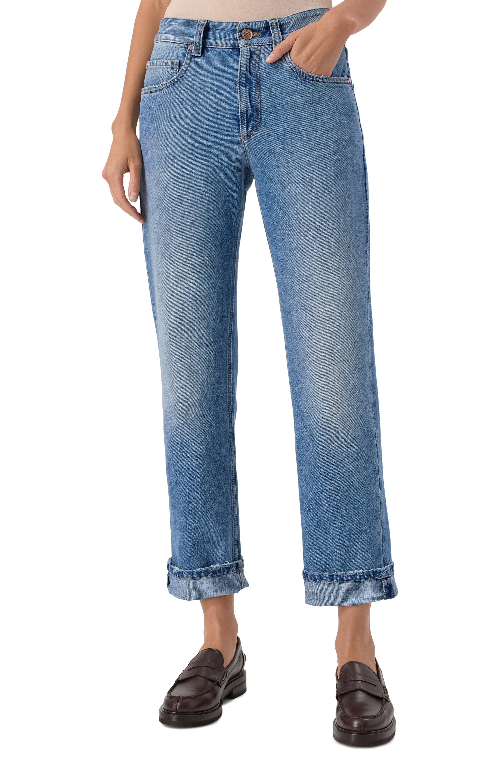 Джинсы BRUNELLO CUCINELLI, арт. MP095P4028, фото 3