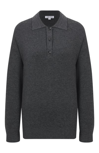 Женское поло из шерсти и хлопка ADDICTED, арт. AD2538