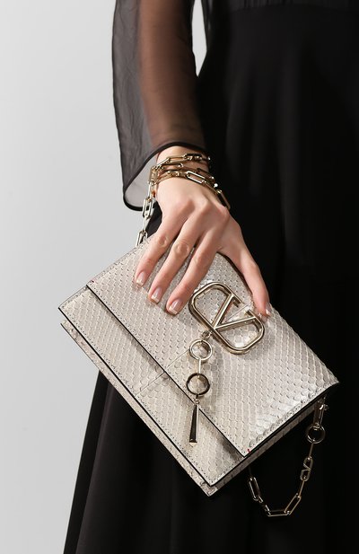 Сумка vlogo из кожи питона VALENTINO, арт. SW0B0E61/DUX/PBIV, фото 2