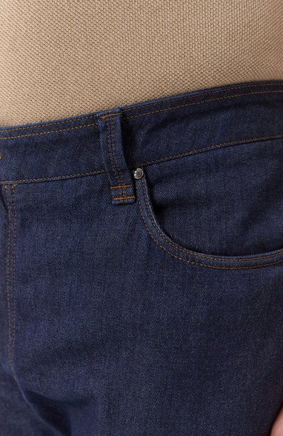 Джинсы CORTIGIANI темно-синего цвета по цене 78600 руб., арт. 2A3504, фото 5 Джинсы CORTIGIANI, арт. 2A3504, фото 5