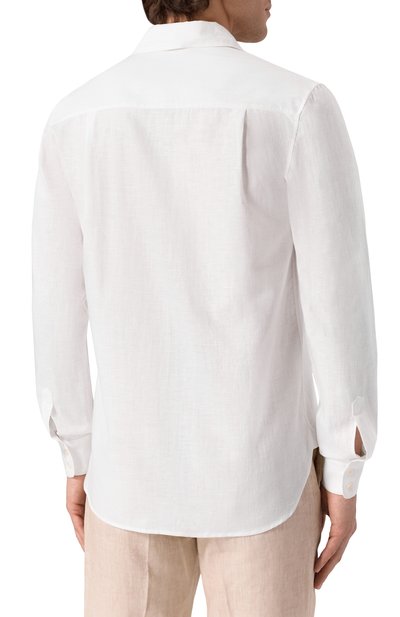 Рубашка изо льна и хлопка ZIMMERLI, арт. 23202, фото 4