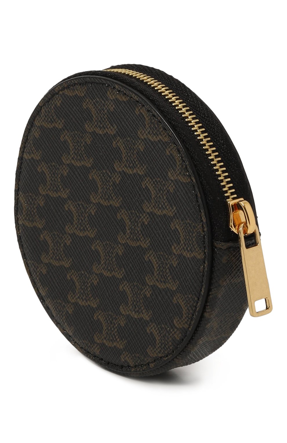 Кошелек для монет CELINE черного цвета по цене 27550 руб., арт. 10D22/2BQ3, фото 2 Кошелек для монет CELINE, арт. 10D22/2BQ3, фото 2