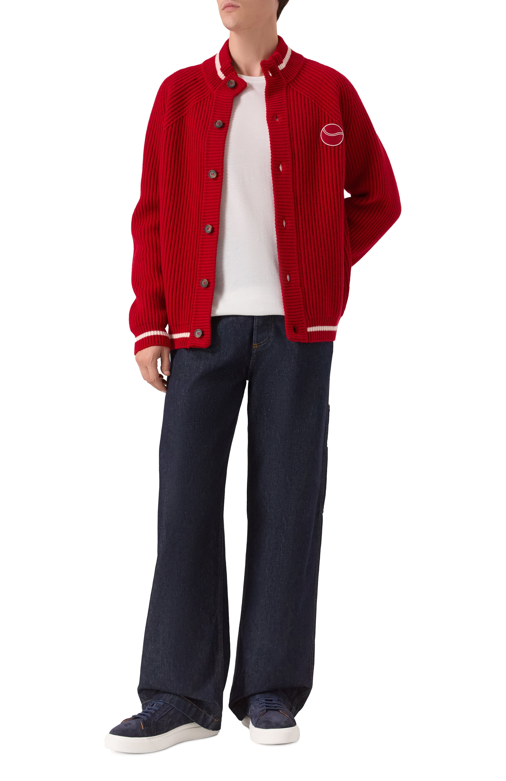 Лонгслив из хлопка и кашемира KITON, арт. UMK073501, фото 2