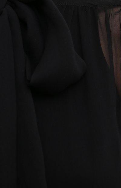 Шелковая блузка SAINT LAURENT, арт. 642299/Y115W, фото 5
