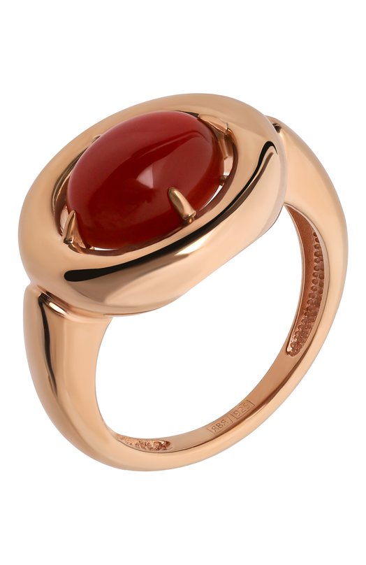 Кольцо AI с cсердоликом Moonka AI-925RG-RG00-SRD Бордовый  AI-925RG-RG00-SRD Фото 3