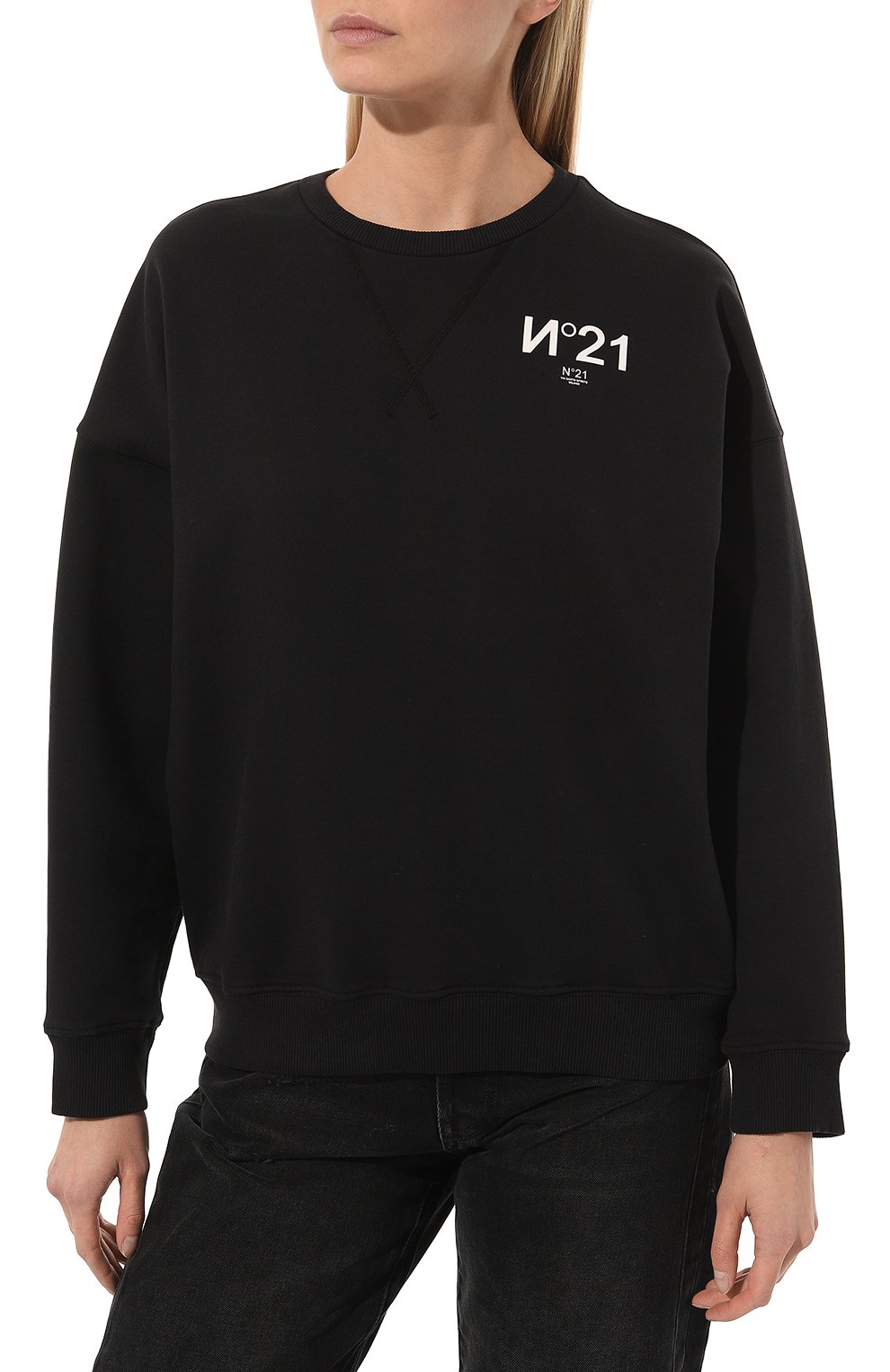Хлопковый свитшот N21, арт. N2M/E031/6330, фото 3