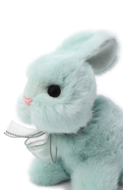 Мягкая игрушка кролик из норки CAROLON, арт. МИ-26-ЗН-005, фото 4