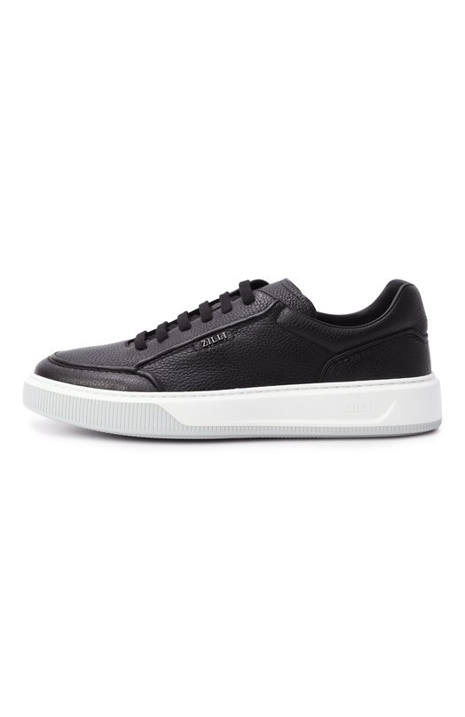 Кожаные кеды Zilli H0201AM1947VZBA06 Чёрный  H0201AM1947VZBA06 Фото 4