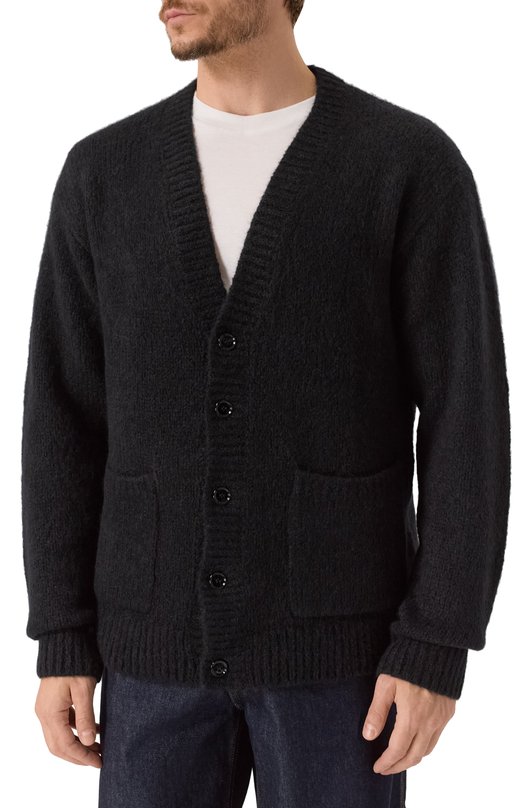 Шерстяной кардиган Dries Van Noten 021224-2709-900 Чёрный  021224-2709-900 Фото 3
