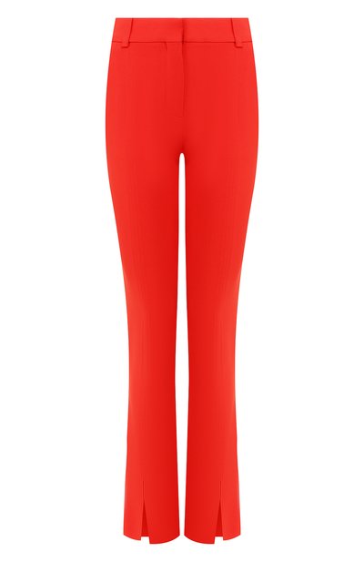 Женские брюки с разрезами VICTORIA BECKHAM, арт. TR SLM 2809 MSS19 FLUID CADY