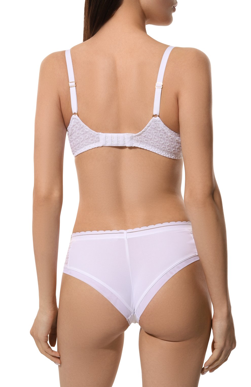 Трусы-слипы CHANTELLE белого цвета по цене 7400 руб., арт. C11ZB0, фото 3 Трусы-слипы CHANTELLE, арт. C11ZB0, фото 3