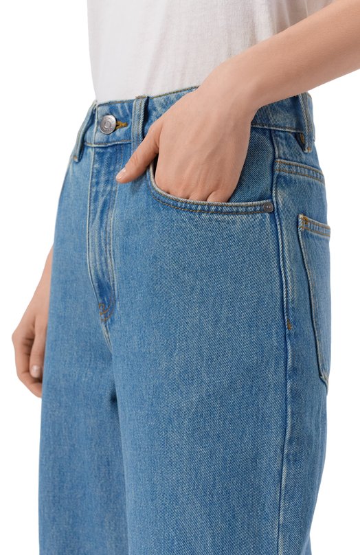 Джинсы Wide Leg 415 12 STOREEZ 135406 Синий  135406 Фото 5