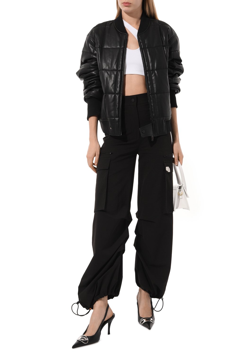 Брюки WHO_AM, арт. FP1-SV234-BLK, фото 2