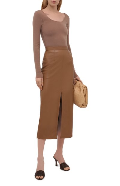 Юбка из экокожи ERIKA CAVALLINI, арт. S1/P/P1SE07, фото 2