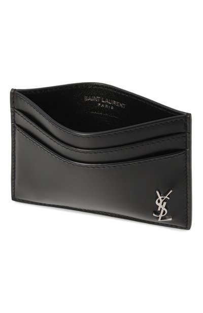 Кожаный футляр для кредитных карт SAINT LAURENT, арт. 607603/1JB0E, фото 3