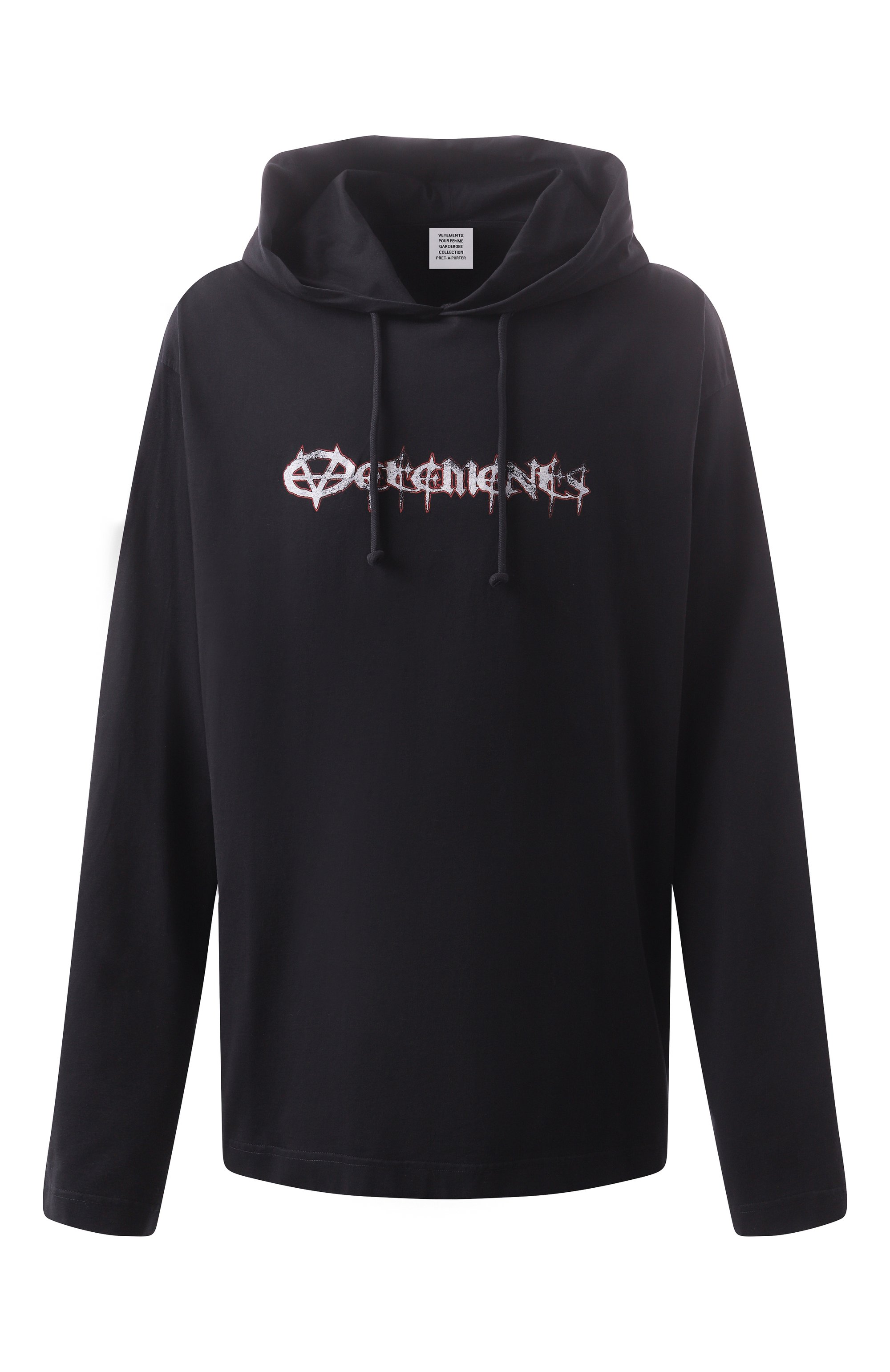 Хлопковое худи VETEMENTS, арт. UA66HD850B, фото 1
