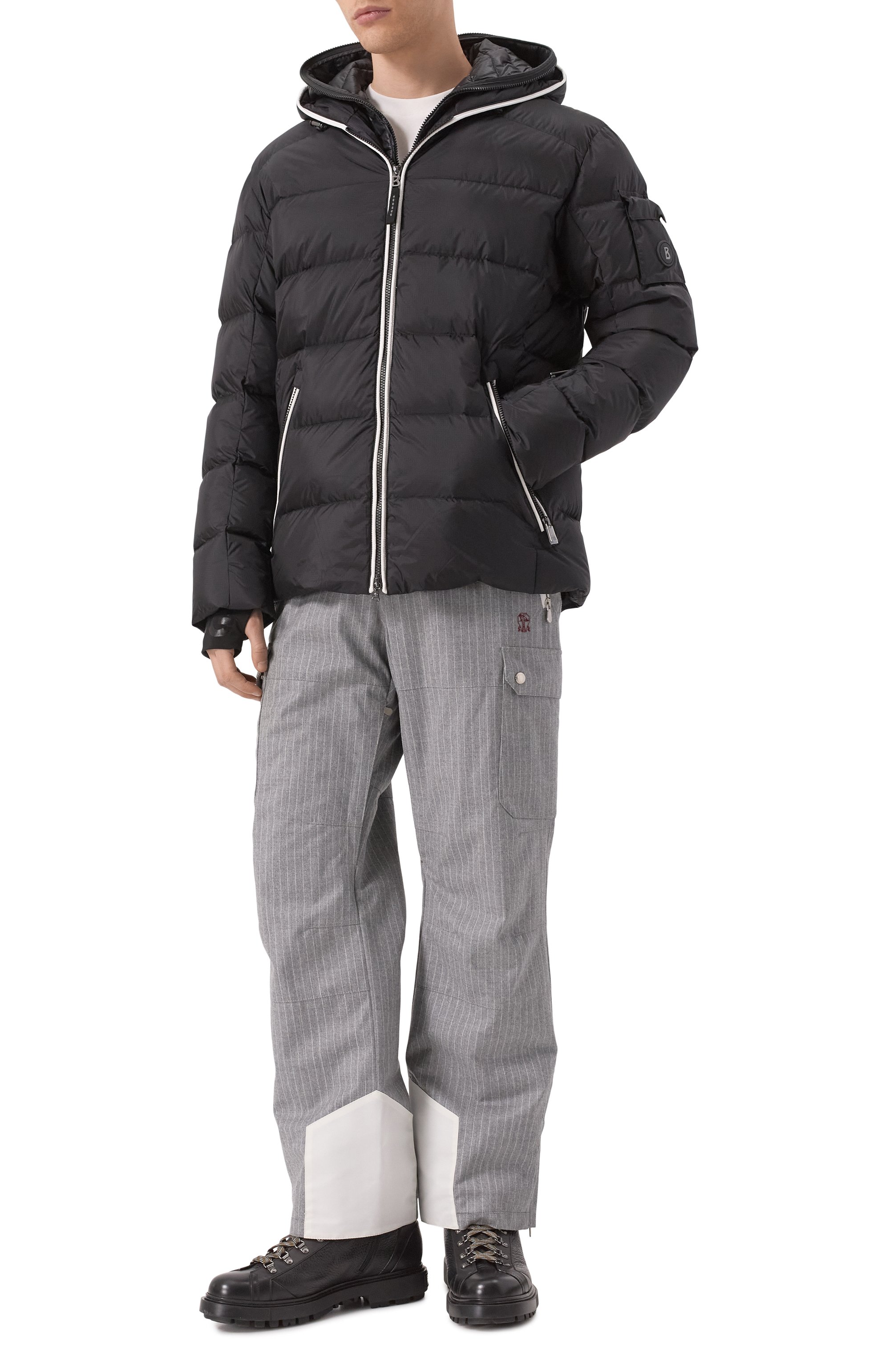 Шерстяные брюки BRUNELLO CUCINELLI, арт. M421MKP05, фото 2