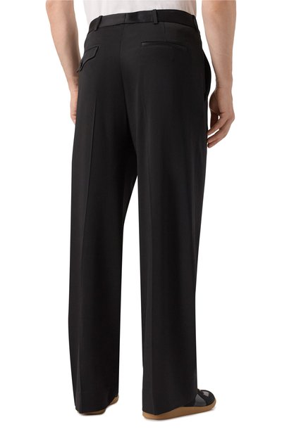 Брюки ANN DEMEULEMEESTER черного цвета по цене 121500 руб., арт. B0013144/FA647, фото 4 Брюки ANN DEMEULEMEESTER, арт. B0013144/FA647, фото 4