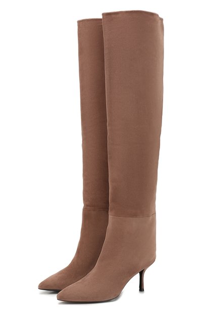 Замшевые ботфорты STUART WEITZMAN, арт. S4679, фото 1