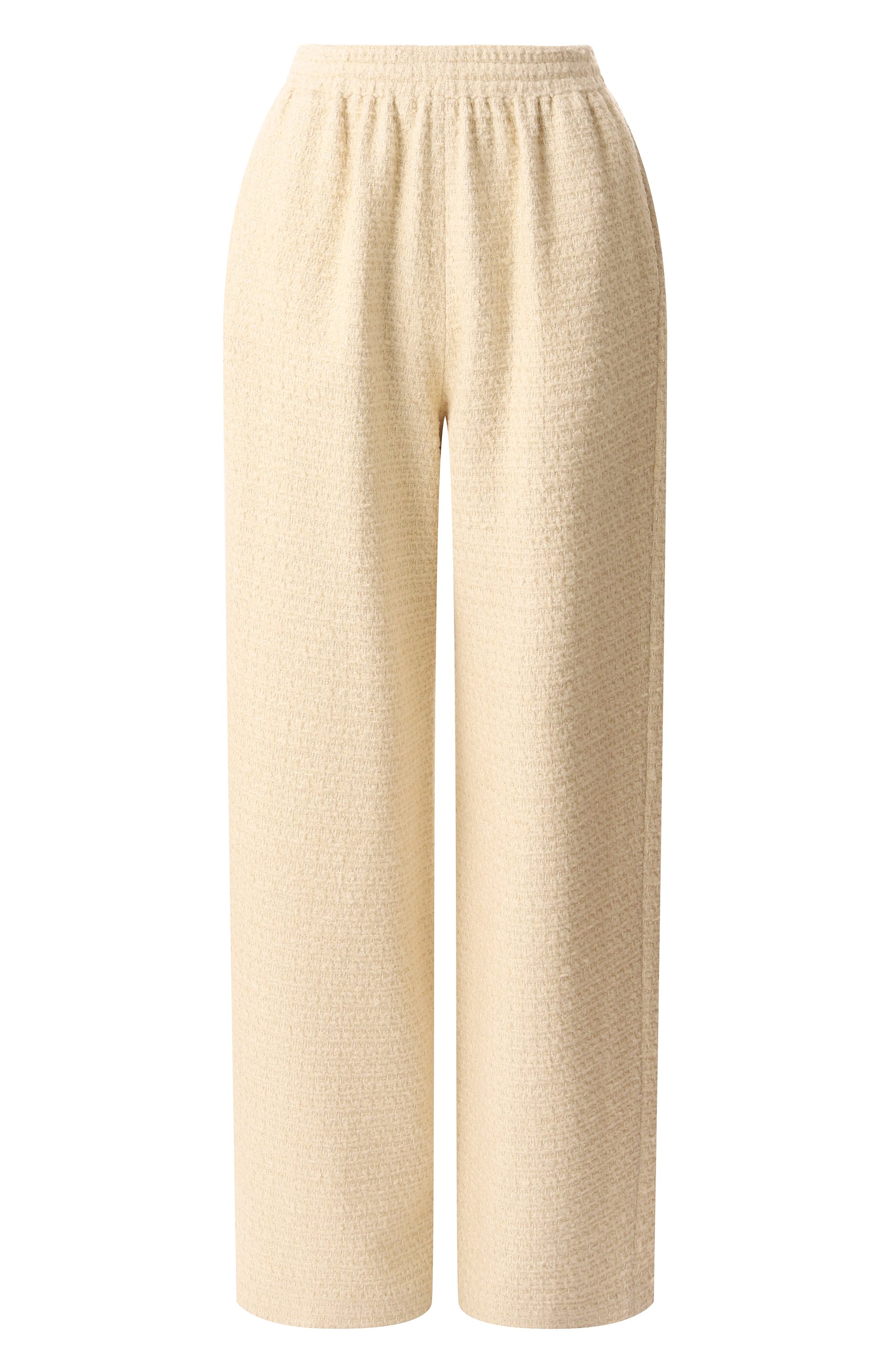 Брюки из шерсти и шелка MVST кремового цвета по цене 239000 руб., арт. TXBPAN-Y339/LC1629, фото 1 Брюки из шерсти и шелка MVST, арт. TXBPAN-Y339/LC1629, фото 1