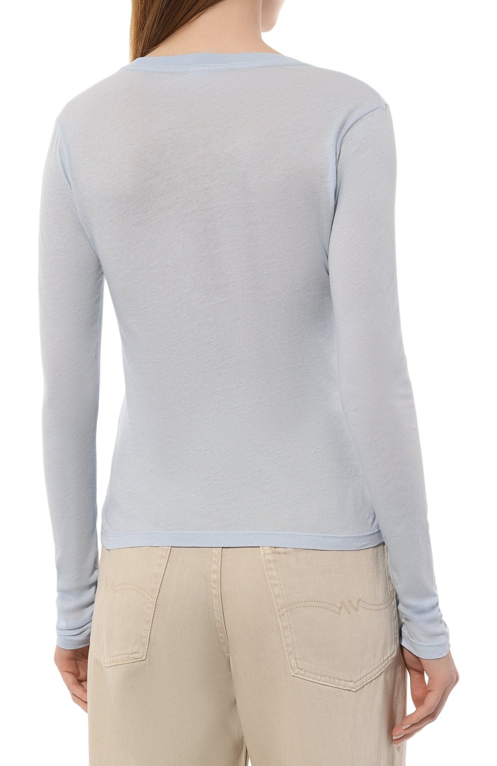 Хлопковый лонгслив RE/DONE, арт. 380-02WSHLSTE/B, фото 4