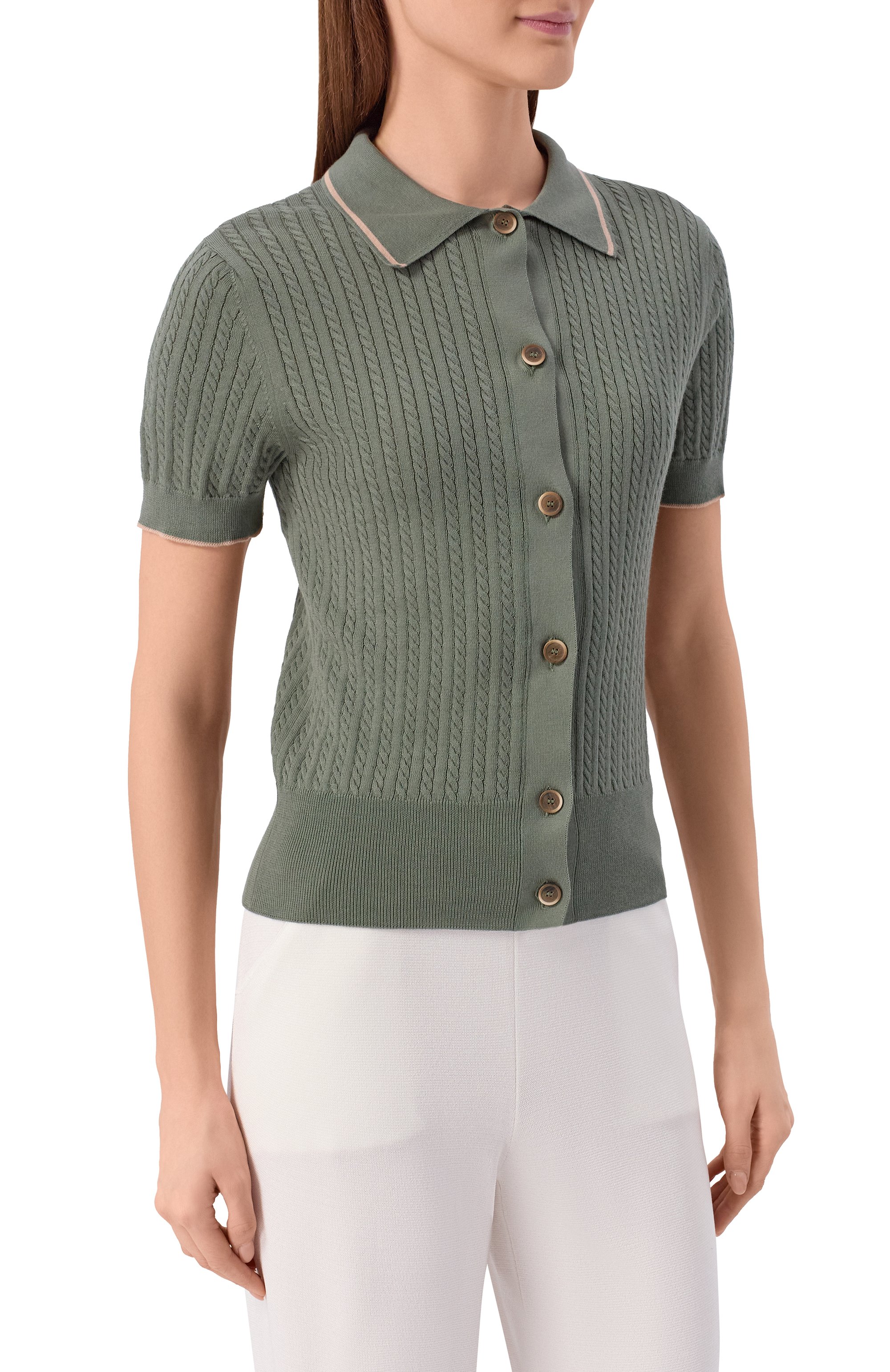 Хлопковый кардиган GRAN SASSO, арт. 57225/14025, фото 3