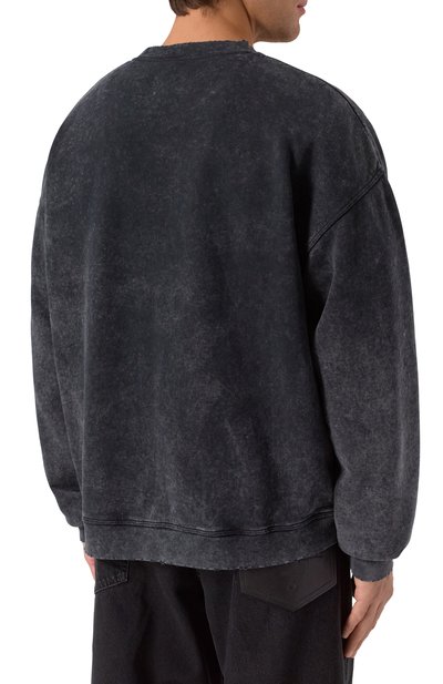 Хлопковый свитшот dsquared2 x magliano DSQUARED2 темно-серого цвета по цене 79500 руб., арт. S71GU0744/S25030, фото 4 Хлопковый свитшот dsquared2 x magliano DSQUARED2, арт. S71GU0744/S25030, фото 4