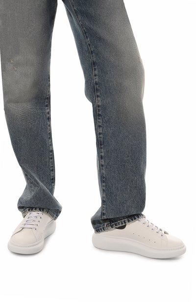 Кожаные кеды oversized ALEXANDER MCQUEEN, арт. 625162 WICGA, фото 3