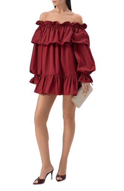 Кожаные мюли babylone 90 SAINT LAURENT, арт. 799606/AAEHF, фото 3