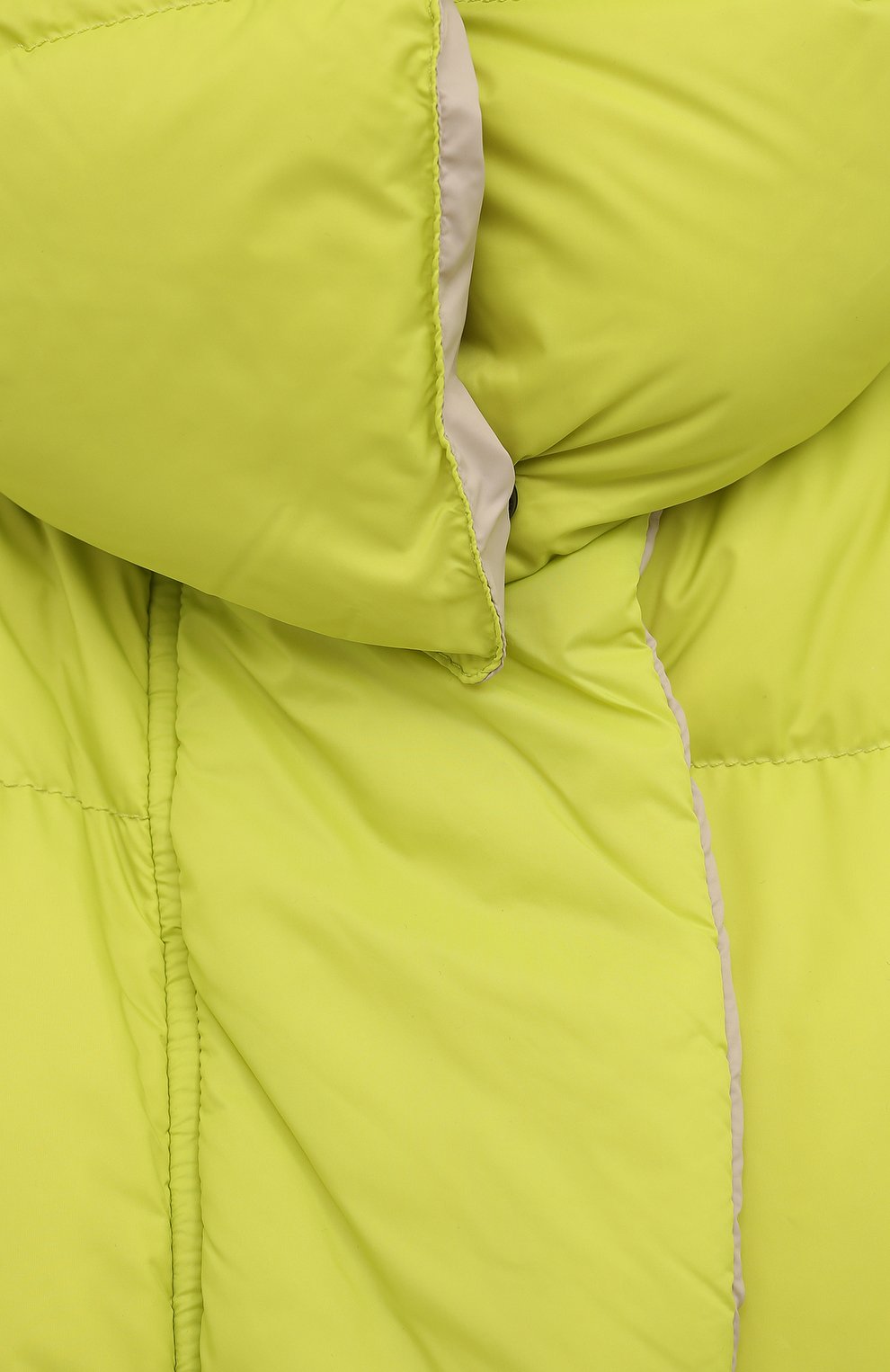 Двусторонний жилет MSGM салатового цвета по цене 62250 руб., арт. 3141MDH12RX 217702, фото 5 Двусторонний жилет MSGM, арт. 3141MDH12RX 217702, фото 5