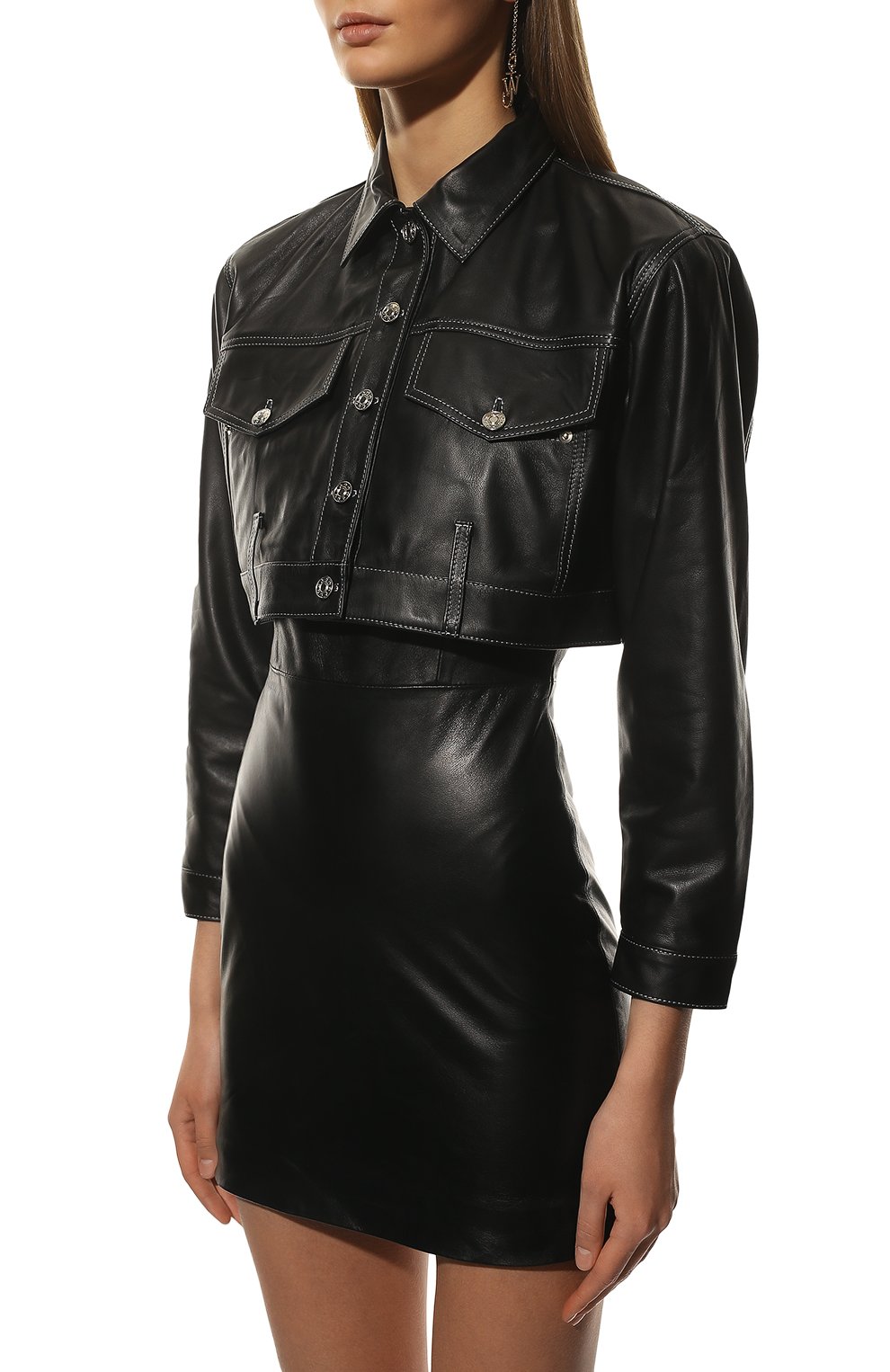 Кожаная куртка MANOKHI, арт. A0000828, фото 3