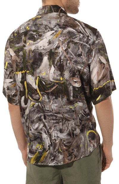 Рубашка из вискозы DIESEL, арт. A09256/0AIAS, фото 4