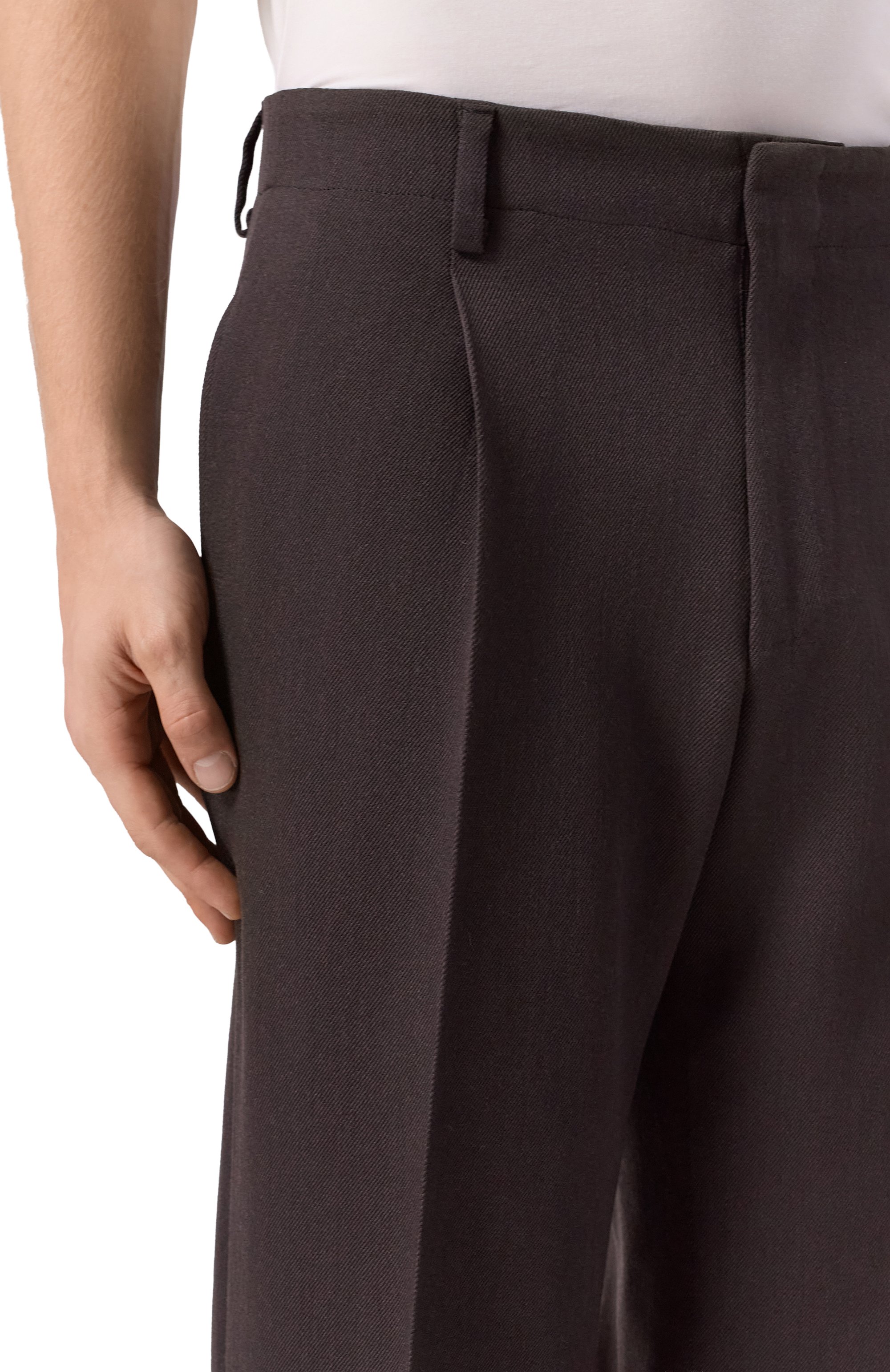 Шерстяные брюки CORNELIANI, арт. 264H35-2618353, фото 5