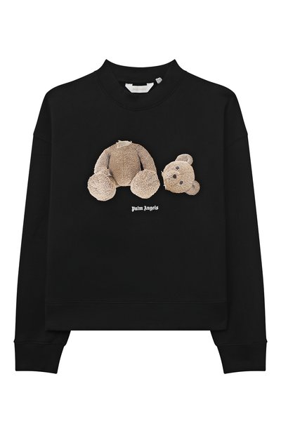 Хлопковый свитш от PALM ANGELS, арт. PBBA001C99FLE0011060, фото 1