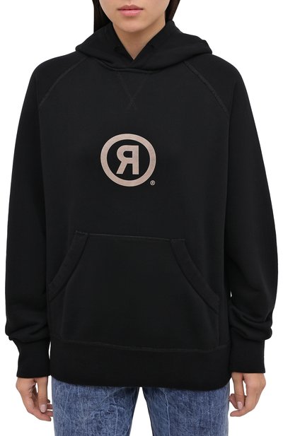 Хлопковое худи TOSKVA черного цвета по цене 16800 руб., арт. KENGYRY hoodie -H.U.001-W21-F5-900-300, фото 3 Хлопковое худи TOSKVA, арт. KENGYRY hoodie -H.U.001-W21-F5-900-300, фото 3