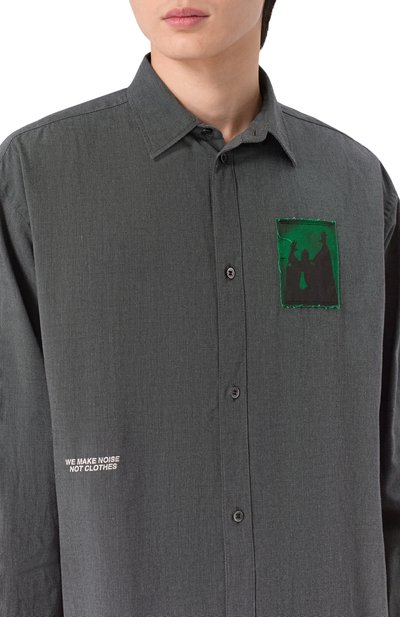 Хлопковая рубашка UNDERCOVER, арт. UP2E4402, фото 5