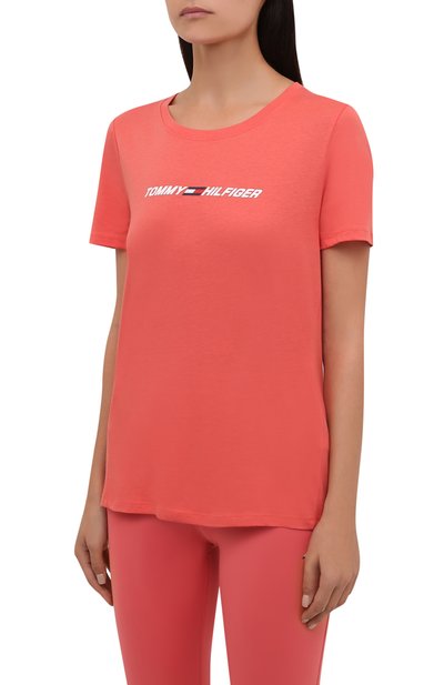 Хлопковая футболка TOMMY HILFIGER, арт. S10S101016, фото 3