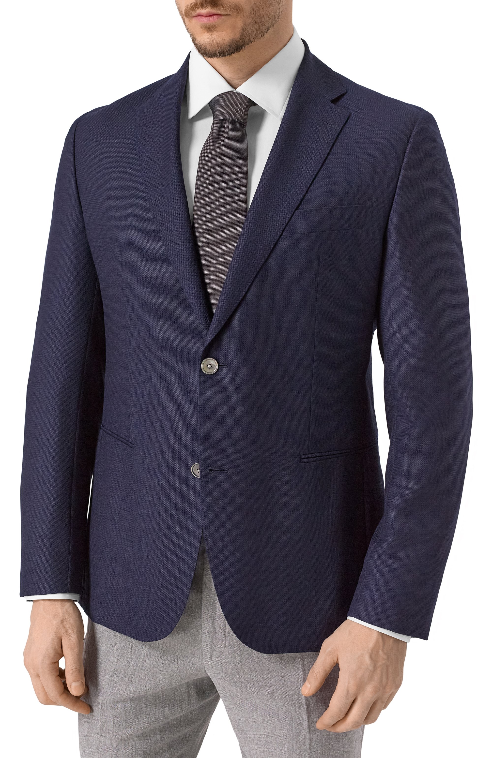 Шерстяной пиджак BOSS, арт. 50535010, фото 5