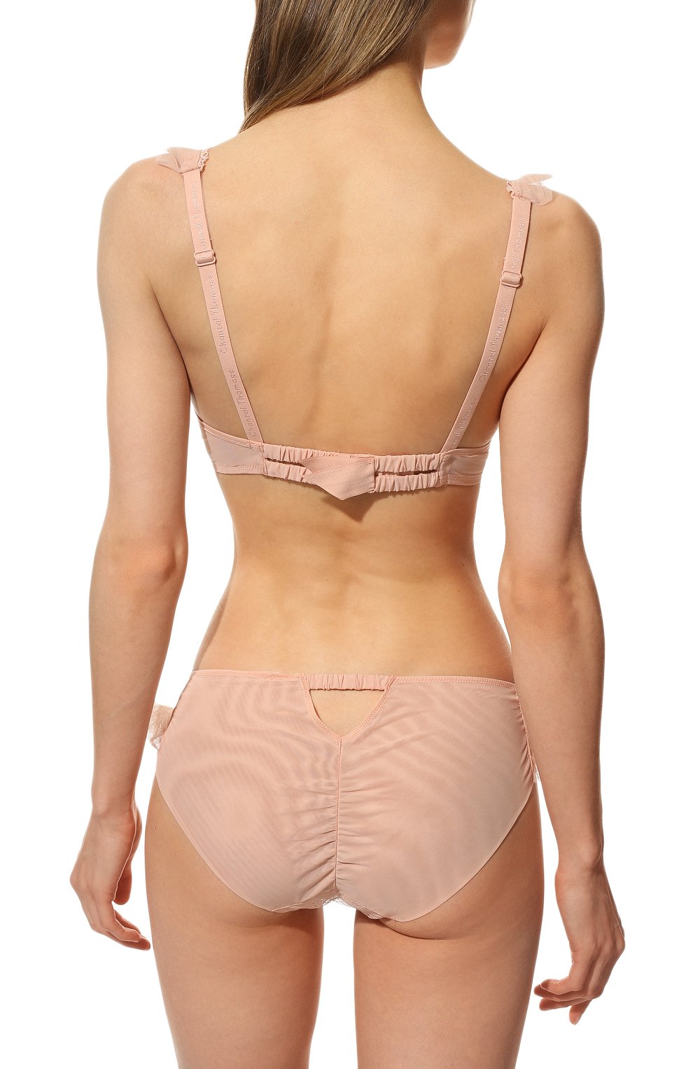 Трусы-слипы CHANTAL THOMASS розового цвета по цене 7640 руб., арт. T08E60, фото 3 Трусы-слипы CHANTAL THOMASS, арт. T08E60, фото 3