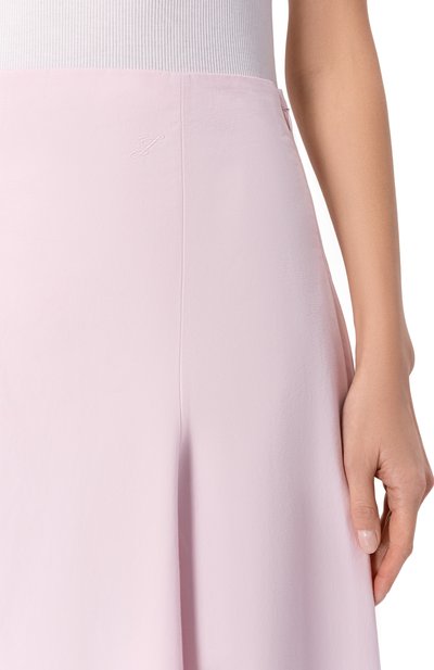 Хлопковая юбка JACQUEMUS, арт. 25HSKW00635/AW00648, фото 5