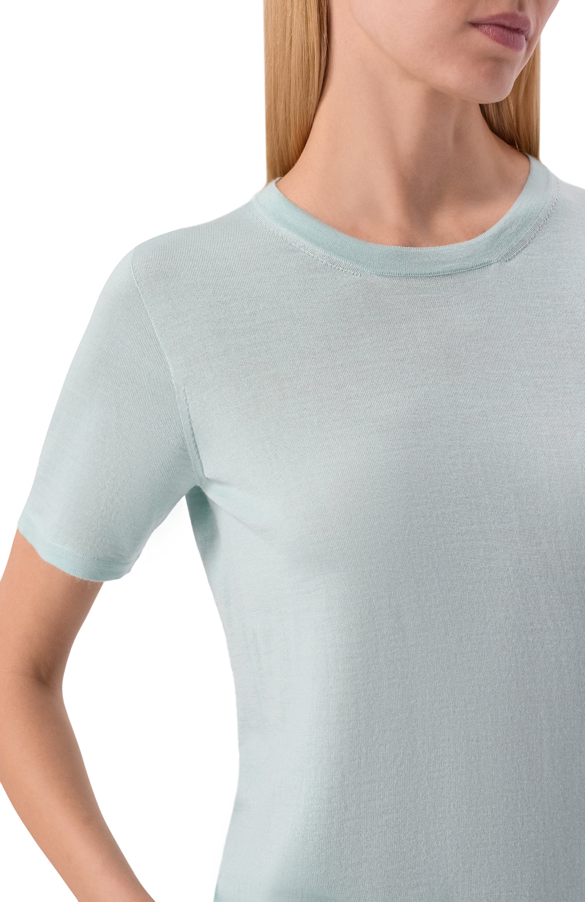 Пуловер из кашемира и шелка KITON, арт. D57705, фото 5