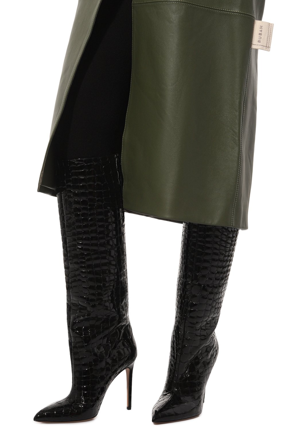 Кожаные сапоги stiletto PARIS TEXAS, арт. PX672, фото 3