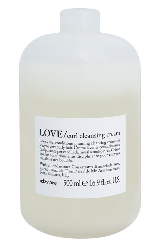 фото Очищающая пенка для усиления завитка love curl (500ml) davines