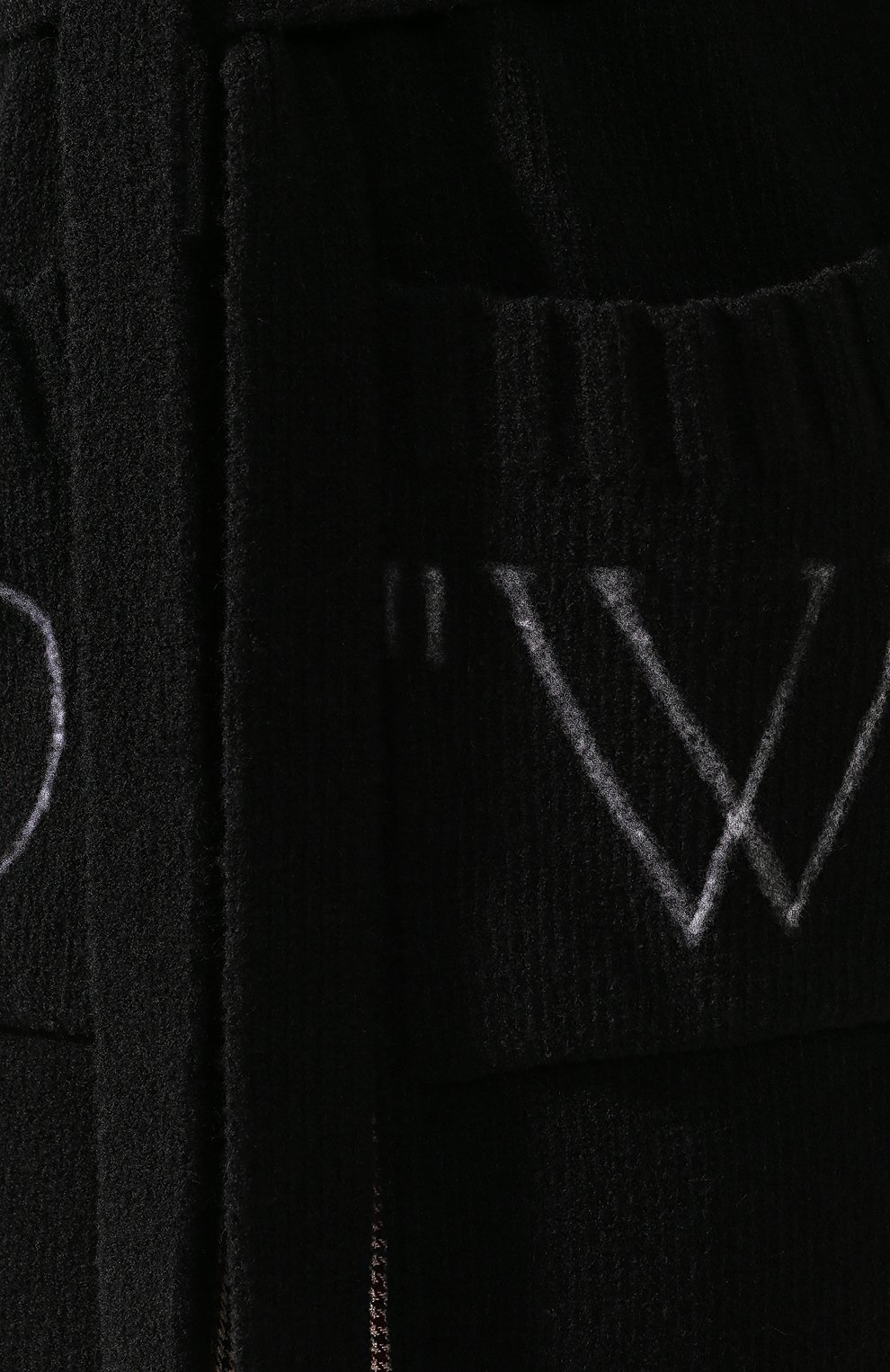 Кардиган OFF-WHITE черного цвета по цене 77300 руб., арт. 0WHB009F19F980501000, фото 5 Кардиган OFF-WHITE, арт. 0WHB009F19F980501000, фото 5
