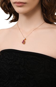 Женская кулон на подвеске orbita SWAROVSKI золотого цвета, арт. 5619786 | Фото 2 (Региональные ограничения белый список (Axapta Mercury): Не проставлено; Нос: Не проставлено; Материал: Металл, Кристаллы)