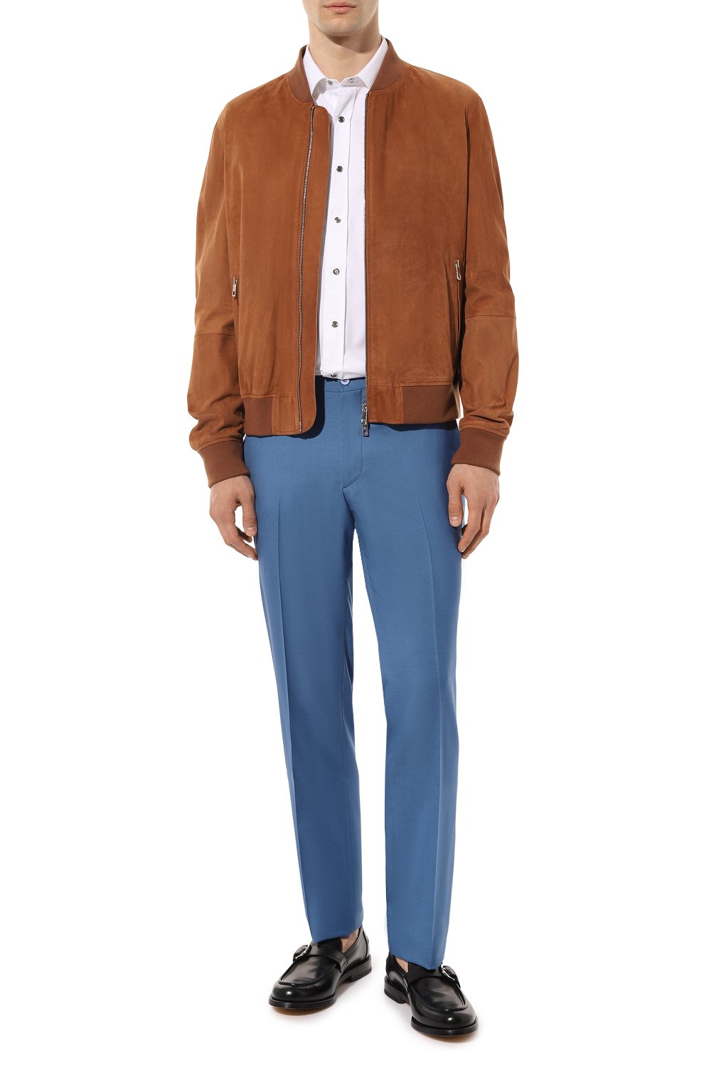 Брюки из шерсти и шелка STEFANO RICCI, арт. M5T22SR7T2/WK002H, фото 2