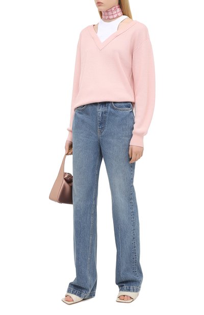 Джинсы ALEXANDER WANG голубого цвета по цене 32200 руб., арт. 4DC2204757, фото 2 Джинсы ALEXANDER WANG, арт. 4DC2204757, фото 2