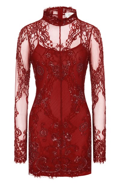 Женское платье с отделкой бисером BLUMARINE, арт. RF6062/J1616