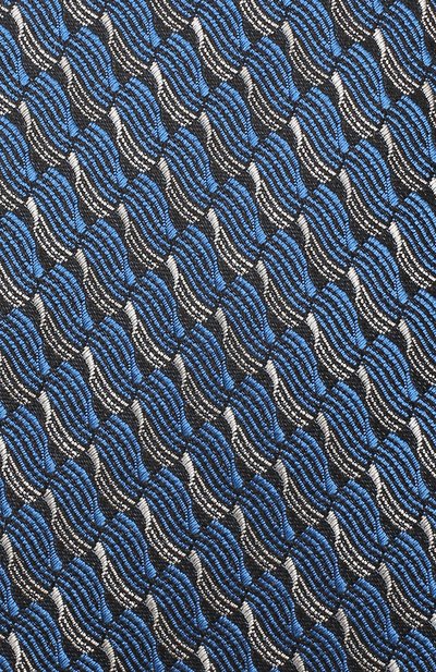 Шелковый галстук LANVIN синего цвета по цене 12600 руб., арт. 2550/TIE, фото 3 Шелковый галстук LANVIN, арт. 2550/TIE, фото 3